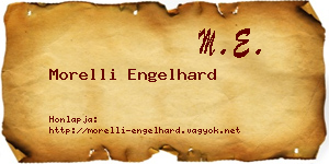 Morelli Engelhard névjegykártya